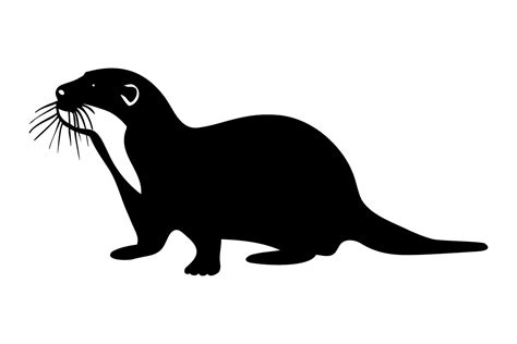 otter silhouette